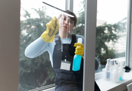 Nettoyage de vitres intérieures et extérieures à la Chapelle-d'Alagnon